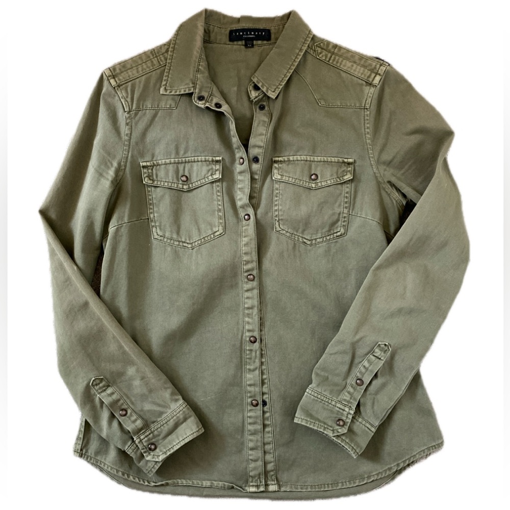 Sanctuary Embroidered Shacket